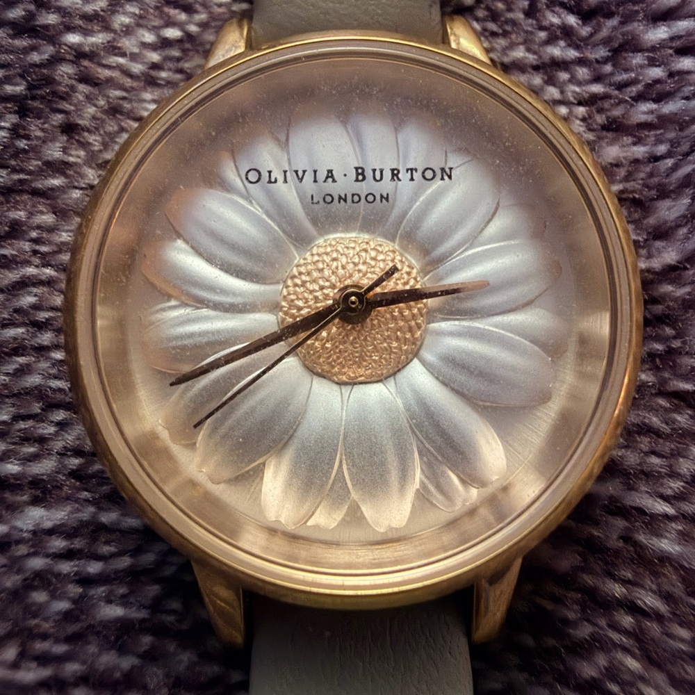 OLIVIA BURTON Gold and Gray Watch - Picture 2 of 5